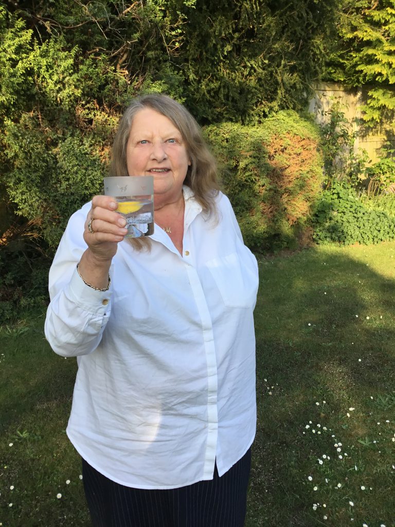 Mary with G&T